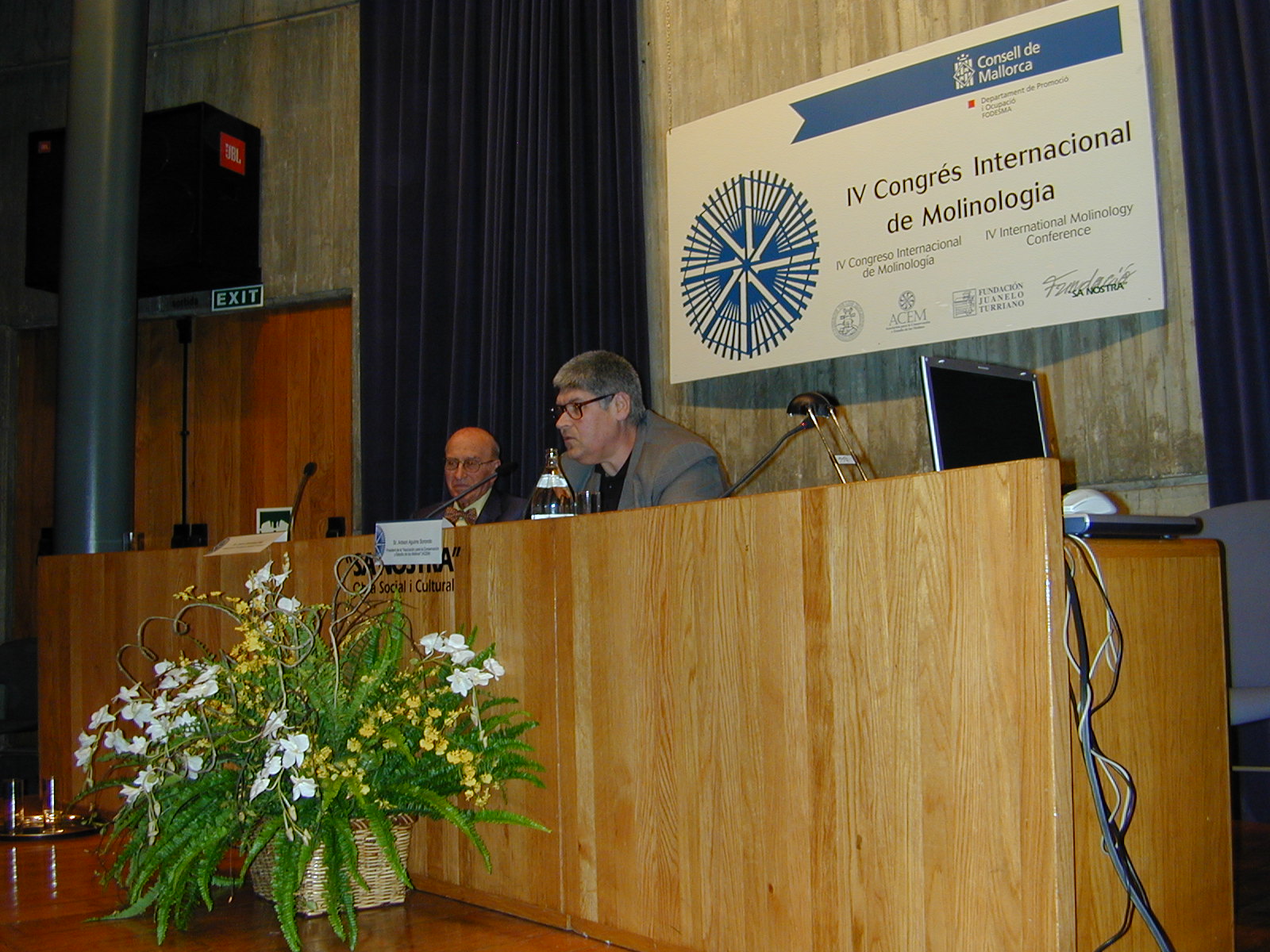 IV Congreso de Molinología. Sesión de ponencias.